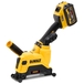 Système d'extraction des poussières 125 mm pour la découpe béton - DWE46225-XJ - DEWALT