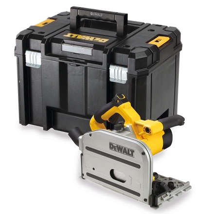 Scie circulaire plongeante 1300 W - lame carbure 48 dents, clé, coffret TSTAK - DWS520KT-QS - DEWALT