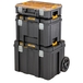 Coffret TSTAK IP54 - grande contenance mobile avec poignée télescopique - DWST83347-1 - DEWALT