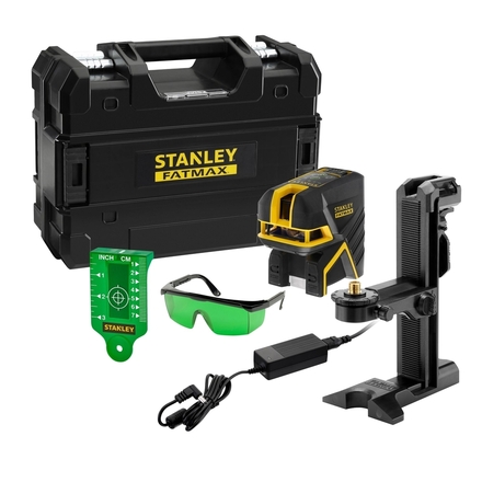 Niveau laser croix + 2 points SCPG2 (Li-ion) vert - Fatmax - FMHT77597-1 - STANLEY FATMAX