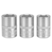 Jeu de douilles 1/4’’ 6 pans 11-12-13 mm - Fatmax - 3 pièces - FMMT17092-0 - STANLEY FATMAX