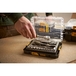 Coffret de douilles Stakbox M - 1/4’’ - jeu de 48 pièces - Fatmax - FMMT98101-0 - STANLEY FATMAX
