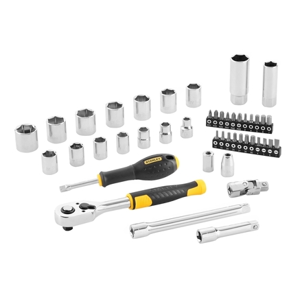 Coffret de douilles 3/8’’ - jeu de 45 pièces - STMT82829-1 - STANLEY