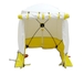 TENTE DE CHANTIER 300 x 300 x 215 cm MONTAGE RAPIDE TROTEC - HAUTEUR 2,15 M - 300KE 