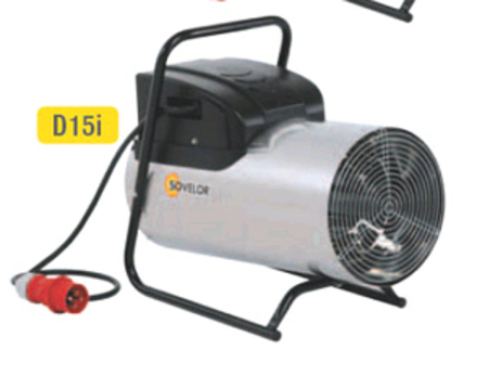 Chauffage électrique air pulsé SOVELOR portable Gamme Di - D15I
