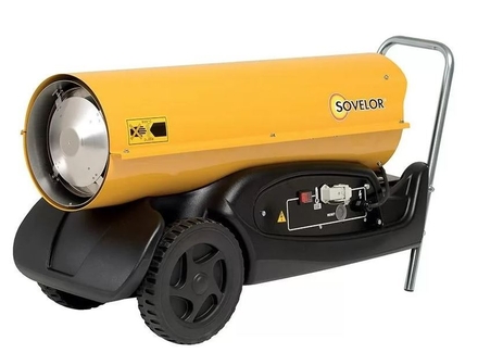 Chauffage SOVELOR air pulsé mobile au fuel combustion directe -HP50