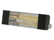 Chauffage radiant infrarouge SOVELOR électrique IPX5 halogènes à quartz. Epoxy noir - IRC1500CN