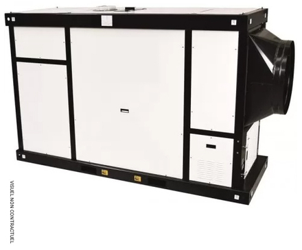 Chauffage au fioul SOVELOR semi-mobile SCUDO240