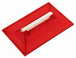 TALOCHE PS 34x23CM RECTANGLE ROUGE TALIAPLAST - 300704