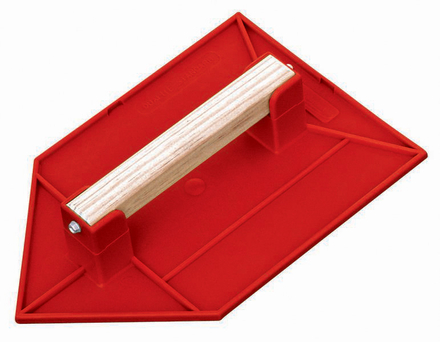 TALOCHE PS 27x18CM POINTUE ROUGE TALIAPLAST - 300706