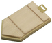 RECHARGE BOIS EPONGE 25X14X2,5CM POINTUE POUR 301614 TALIAPLAST - 301616