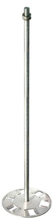 MALAXEUR INOX 600X160MM AVEC EMBOUT M14 TALIAPLAST - 340416