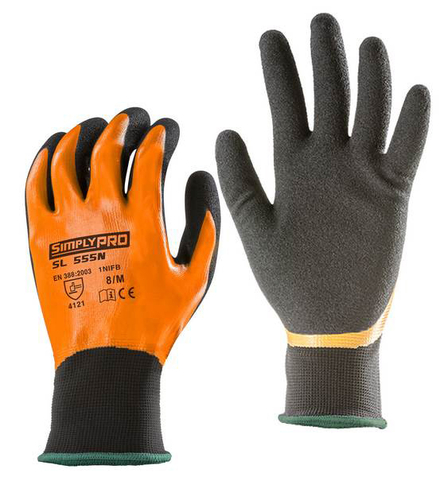 PAIRE DE GANTS NYLON/NITRILE FACADIER (TAILLE 9) TALIAPLAST - 371146