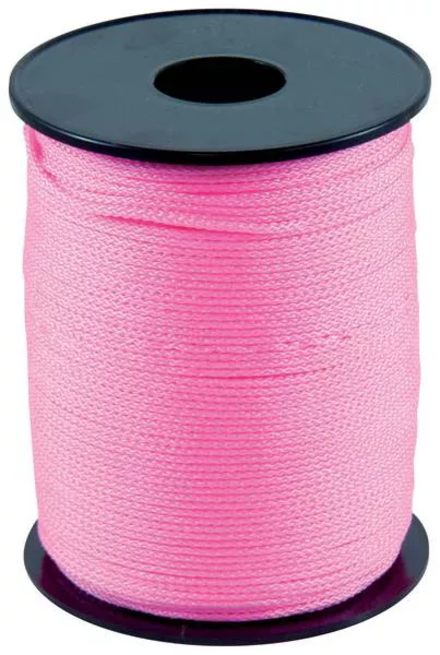 CORDEAU POLYPRO TRESSE FLUO ROSE 200M FIL 1,5MM TALIAPLAST - 400511