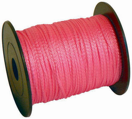 CORDEAU POLYPRO TRESSE ROSE FLUO 200M FIL 2,5MM TALIAPLAST - 400512