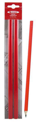 2 CRAYONS DE CHARPENTIER ROUGE 30CM SOUS BLISTER TALIAPLAST - 401062