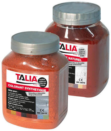 COLORANT SYNTHETIQUE CIMENT NOIR 1KG TALIAPLAST - 401705