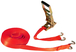 SANGLE D'ARRIMAGE A CLIQUET INVERSE ROUGE 9MX50MM TALIAPLAST - 402207