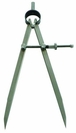 COMPAS A RESSORT A POINTES 100MM ACIER POLI TALIAPLAST - 402502