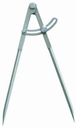 COMPAS A CHARNIERE A POINTES 1/4 CERCLE 220MM (POLI) TALIAPLAST - 402532