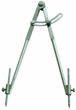 COMPAS A CHARNIERE POINTES RAPPORTEES 1/4 CERCLE 250MM TALIAPLAST - 402933