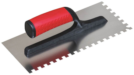PLATOIR A COLLE INOX 28X12 MONTURE PA DENTS 8X8MM TALIAPLAST - 440120