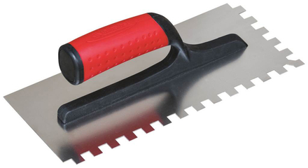 PLATOIR A COLLE INOX 28X12 MONTURE PA DENTS 10X10MM TALIAPLAST - 440130