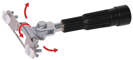Embout manche tete articulee pour platoirs de chapiste TALIAPLAST - 440326