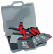 MALETTE + 6 COUTEAUX A ENDUIRE INOX 10/12/15/16/21/24CM TALIAPLAST - 440429