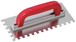 Platoir a colle inox 28x11 dents carrees 10mm TALIAPLAST - 441433