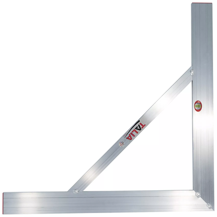 EQUERRE ALUMINIUM SOUDEE A NIVEAU 100X100CM AVEC POIGNEE TALIAPLAST - 460912