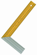 EQUERRE DROITE ET D'ONGLET LAME ACIER TALON ALU 200MM TALIAPLAST - 460930