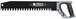 SCIE MATERIAUX 400MM 21 DENTS AU CARBURE DE TUNGSTENE TALIAPLAST - 480304
