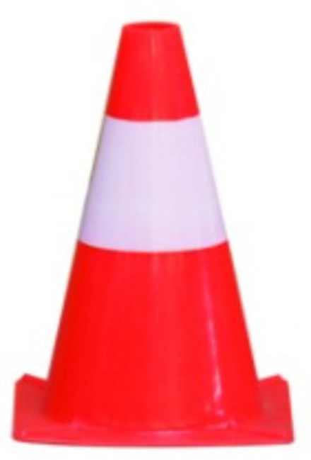 CONE PLASTIQUE TALIAPLAST FLUO 30CM 350 G -520301