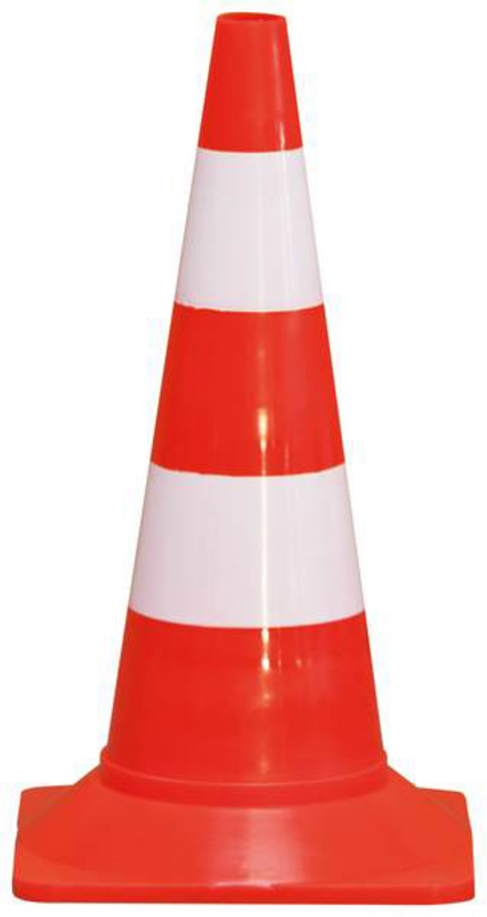 CONE PLASTIQUE FLUO 50CM 600G TALIAPLAST - 520304