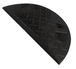 Ralentisseurs de limitation de vitesse en zones privées demi-rond noir 22 cm TALIAPLAST - 520506