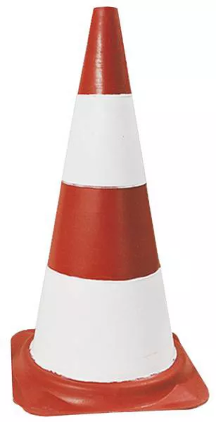 CONE TOUT CAOUTCHOUC 75CM 4KG TALIAPLAST - 520702