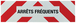 PANNEAU ARRETS FREQUENTS 50X15CM MAGNETIQUE TALIAPLAST - 520913