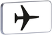 Panneau permanent M9a passage d'avion 700x350 c1 TALIAPLAST - 521434