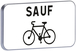 Panneau permanent M9v2 sauf velo 700x350 c1 TALIAPLAST - 521443
