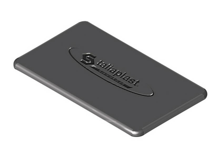 BOUCHON NOIR POUR POTEAU 80X40MM TALIAPLAST - 521819