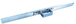 BRIDE DE FIXATION 670MM POUR POTEAU 80X40 MM TALIAPLAST - 521907