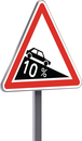 A16-700-Classe 1-Descente dangereuse (spécifier le %) TALIAPLAST - 523119