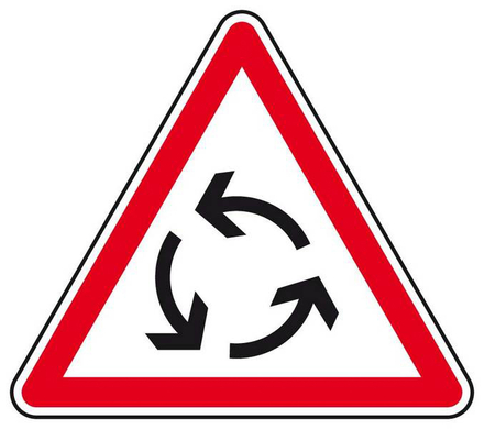 AB25-700-Classe 2-Carrefour à sens giratoire TALIAPLAST - 523151