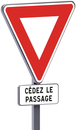 AB3a + M9c-500-Classe 2-Cédez le passage TALIAPLAST - 523351