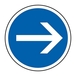 B21-1-450-Classe 1-Obligation de tourner à droite TALIAPLAST - 523505