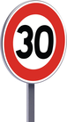 B14-450-Classe 1-Limitation de vitesse à 30km/h TALIAPLAST - 523531