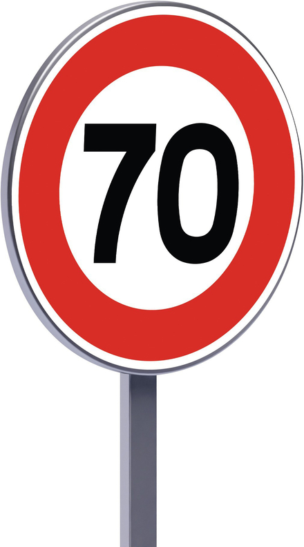 B14-450-Classe 1-Limitation de vitesse à 70km/h TALIAPLAST - 523532