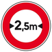 B11-450-Classe 2-Interdiction si largeur supérieure à.. TALIAPLAST - 523553