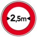 B11-450-Classe 2-Interdiction si largeur supérieure à.. TALIAPLAST - 523553